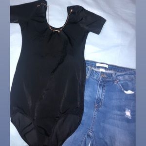 Black body suit